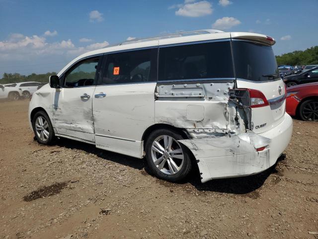 JN8AE2KP5D9061524 - 2013 NISSAN QUEST S WHITE photo 2