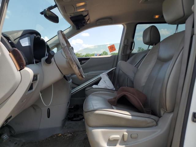JN8AE2KP5D9061524 - 2013 NISSAN QUEST S WHITE photo 7