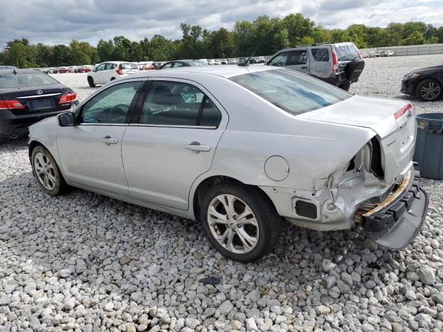 3FAHP0HA7CR366852 - 2012 FORD FUSION SE SILVER photo 2