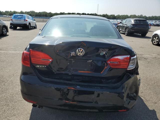 3VW2K7AJ7DM236633 - 2013 VOLKSWAGEN JETTA BASE BLACK photo 6