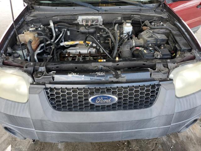1FMYU02Z86KB35416 - 2006 FORD ESCAPE XLS RED photo 12