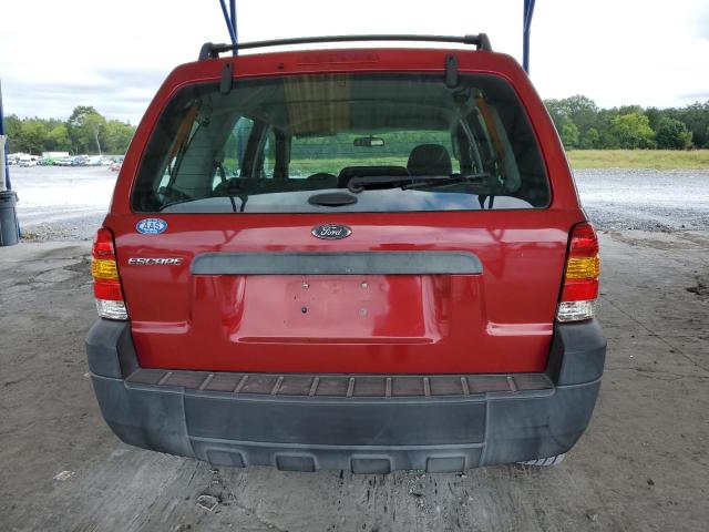 1FMYU02Z86KB35416 - 2006 FORD ESCAPE XLS RED photo 6
