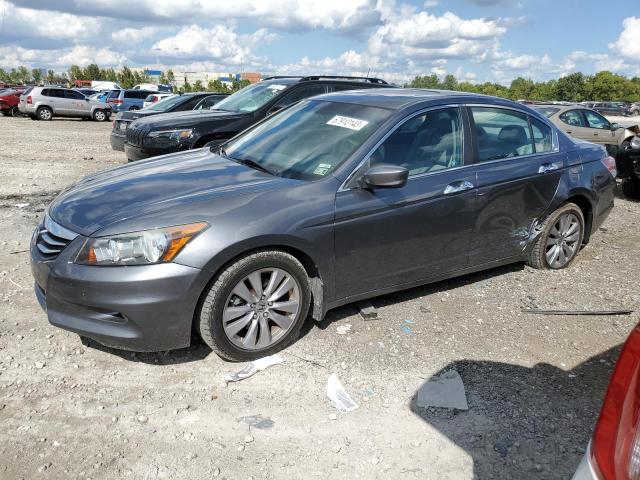 1HGCP3F89CA005236 - 2012 HONDA ACCORD EXL GRAY photo 1