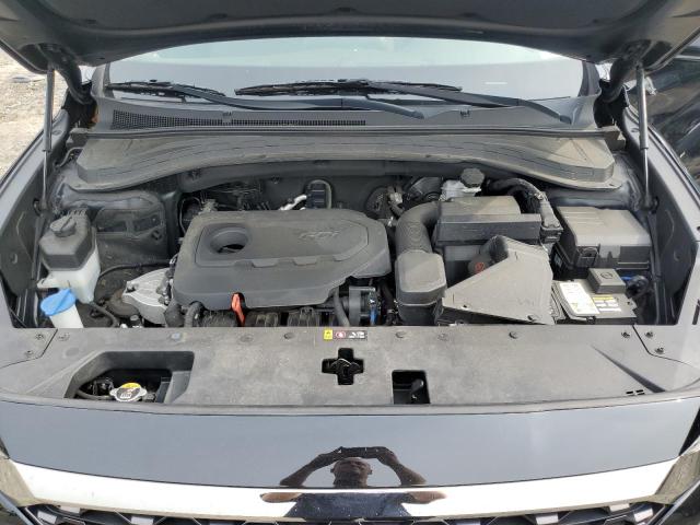 5NMS3CAD8KH012631 - 2019 HYUNDAI SANTA FE SEL BLACK photo 12