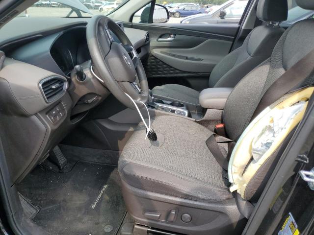 5NMS3CAD8KH012631 - 2019 HYUNDAI SANTA FE SEL BLACK photo 7