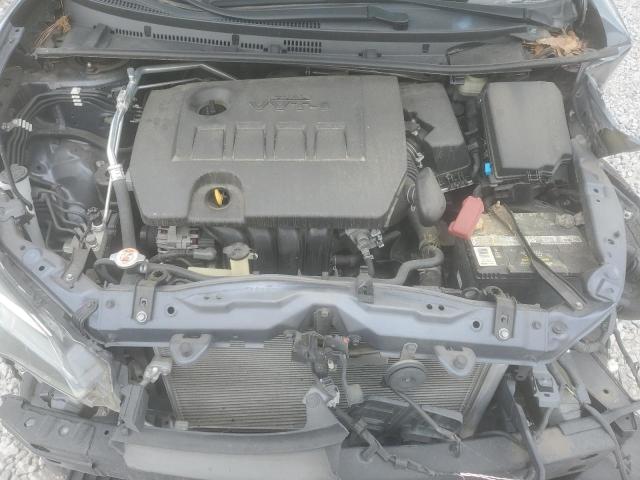 5YFBURHE1KP857504 - 2019 TOYOTA COROLLA L BLUE photo 11