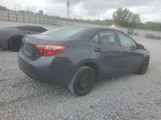 5YFBURHE1KP857504 - 2019 TOYOTA COROLLA L BLUE photo 3