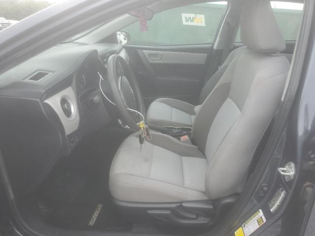 5YFBURHE1KP857504 - 2019 TOYOTA COROLLA L BLUE photo 7