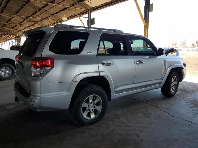 JTEBU5JR4B5059884 - 2011 TOYOTA 4RUNNER SR5 SILVER photo 3