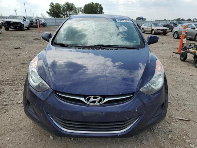 5NPDH4AE6DH248712 - 2013 HYUNDAI ELANTRA GLS BLUE photo 5