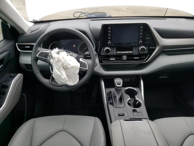 5TDGZRAH4NS553056 - 2022 TOYOTA HIGHLANDER XLE Silber Foto 8