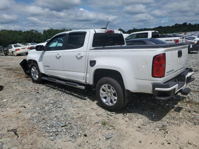 1GCGSCEN2M1289929 - 2021 CHEVROLET COLORADO LT WHITE photo 2