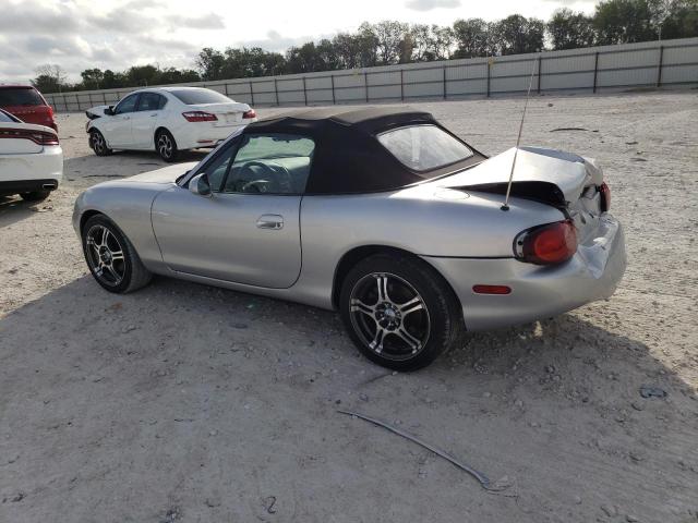 JM1NB353X40410136 - 2004 MAZDA MX-5 MIATA BASE SILVER photo 2