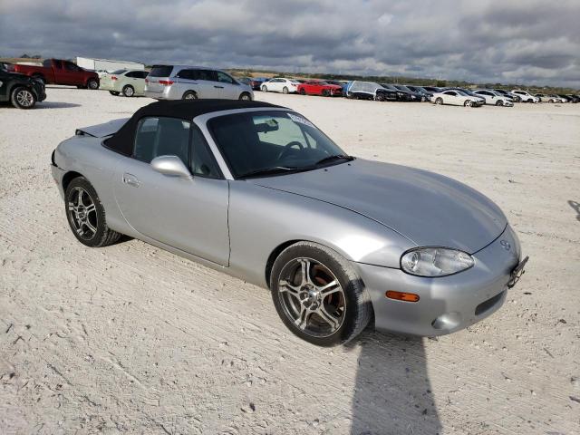JM1NB353X40410136 - 2004 MAZDA MX-5 MIATA BASE SILVER photo 4