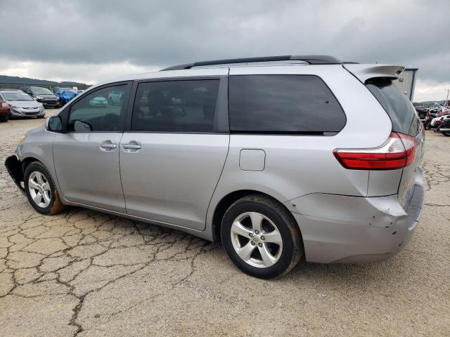 5TDKZ3DC2HS880969 - 2017 TOYOTA SIENNA LE SILVER photo 2