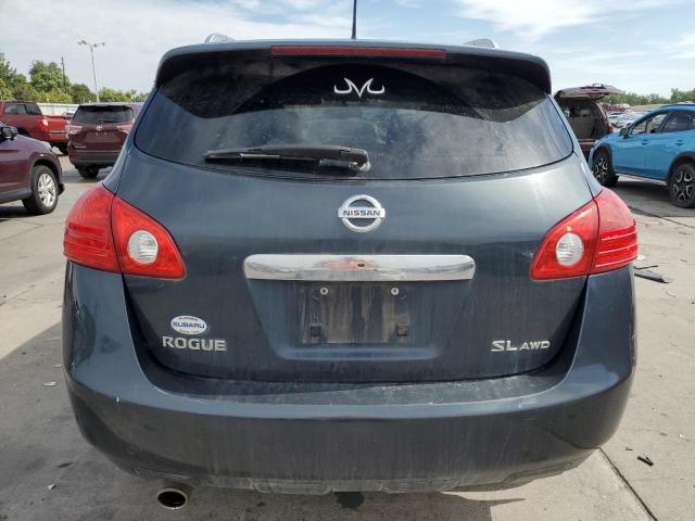 JN8AS5MV7DW618585 - 2013 NISSAN ROGUE S TEAL photo 6