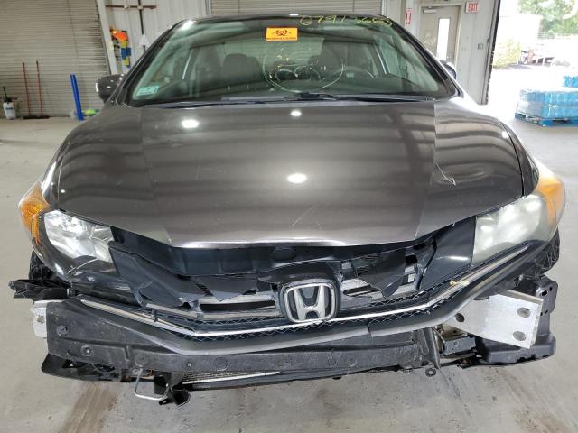 2HGFG3B83FH503375 - 2015 HONDA CIVIC EX GRAY photo 5