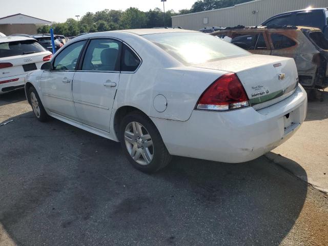 2G1WG5EK9B1181791 - 2011 CHEVROLET IMPALA LT WHITE photo 2