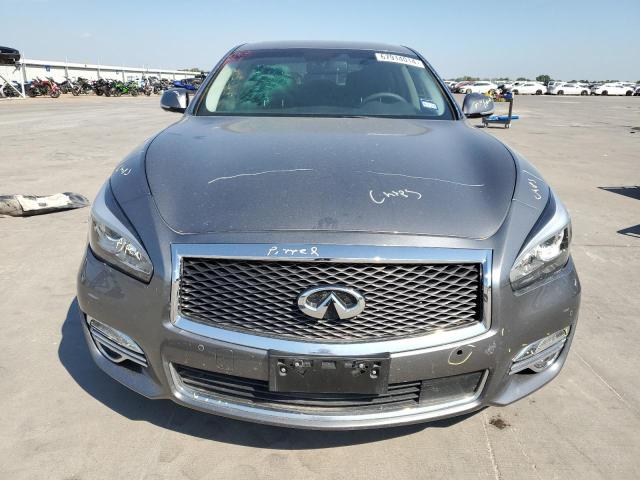 JN1BY1AP4KM505122 - 2019 INFINITI Q70 3.7 LUXE GRAY photo 5