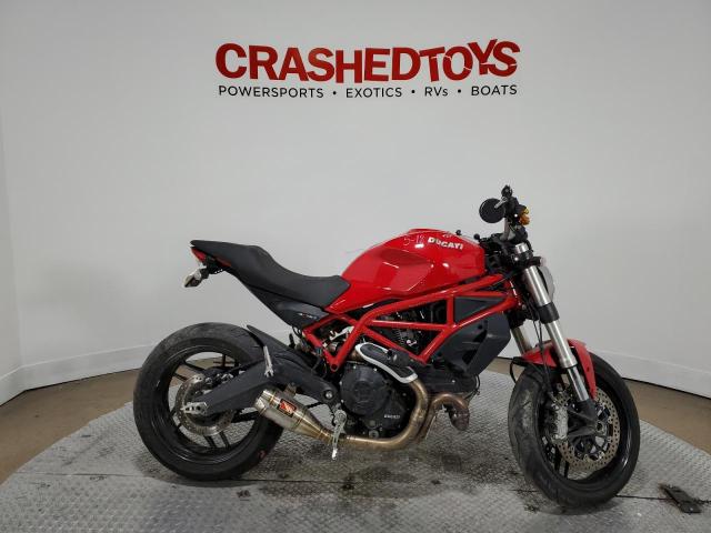 ZDMMADBM9HB001867 - 2017 DUCATI MONSTER 797 RED photo 1