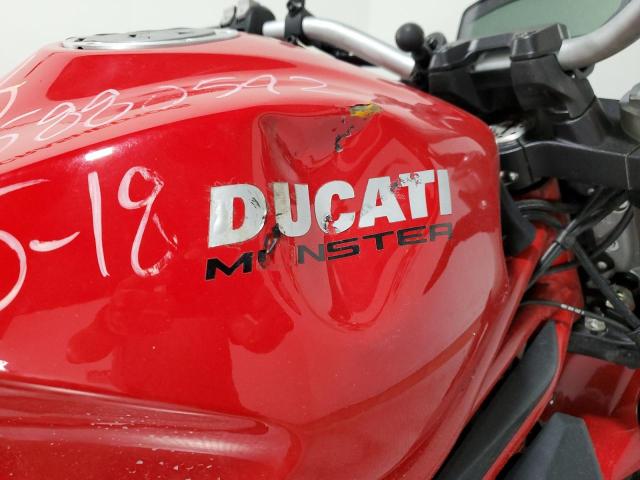 ZDMMADBM9HB001867 - 2017 DUCATI MONSTER 797 RED photo 12