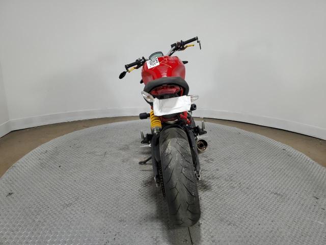 ZDMMADBM9HB001867 - 2017 DUCATI MONSTER 797 RED photo 4