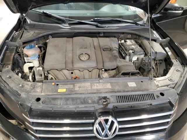 1VWBP7A33DC092373 - 2013 VOLKSWAGEN PASSAT SE BLACK photo 11