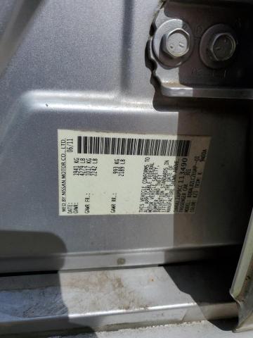 1N4AL2AP9CC113490 - 2012 NISSAN ALTIMA BASE ვერცხლისფერი ფოტო 12