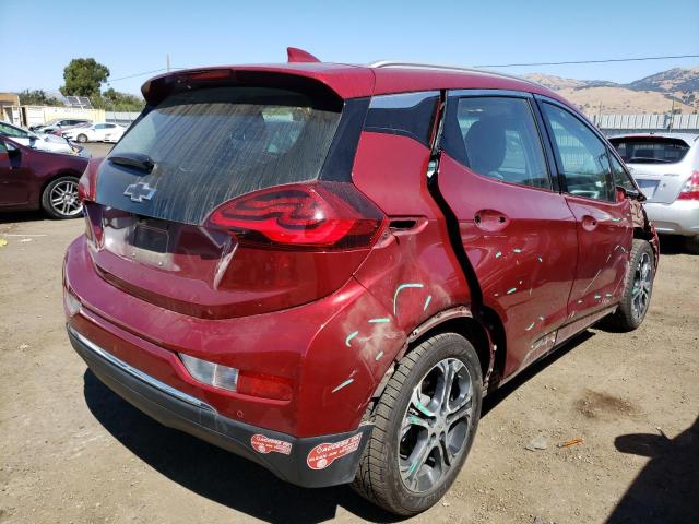 1G1FX6S07J4132424 - 2018 CHEVROLET BOLT EV PREMIER RED photo 3