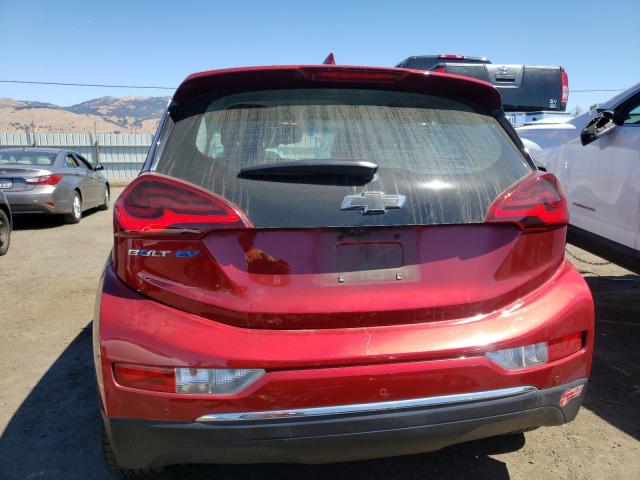 1G1FX6S07J4132424 - 2018 CHEVROLET BOLT EV PREMIER RED photo 6