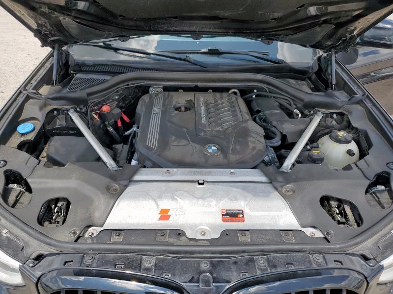 5UXTY9C09M9F20609 - 2021 BMW X3 XDRIVEM40I BLACK photo 12