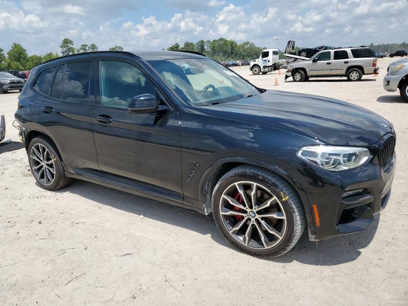 5UXTY9C09M9F20609 - 2021 BMW X3 XDRIVEM40I BLACK photo 4