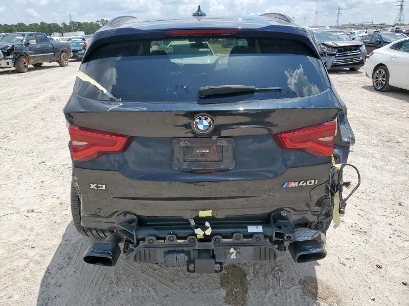 5UXTY9C09M9F20609 - 2021 BMW X3 XDRIVEM40I BLACK photo 6