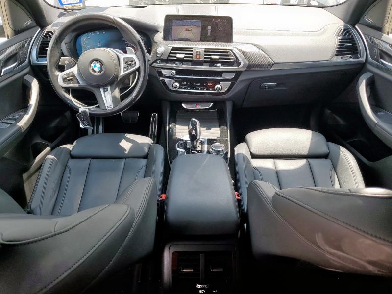 5UXTY9C09M9F20609 - 2021 BMW X3 XDRIVEM40I BLACK photo 8