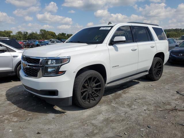 1GNSKAKC5FR219323 - 2015 CHEVROLET TAHOE K1500 LS WHITE photo 1