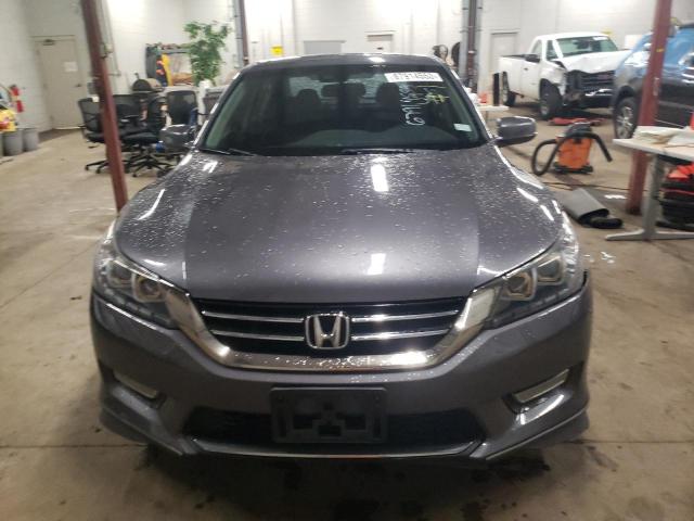 1HGCR3F81DA036430 - 2013 HONDA ACCORD EXL GRAY photo 5