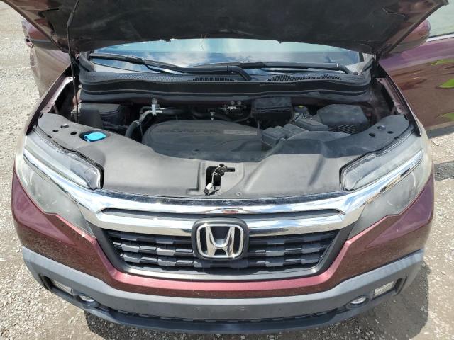 5FPYK3F55KB017423 - 2019 HONDA RIDGELINE RTL ბურგუნდია ფოტო 11
