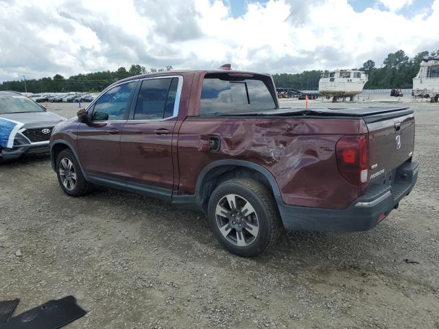 5FPYK3F55KB017423 - 2019 HONDA RIDGELINE RTL ბურგუნდია ფოტო 2