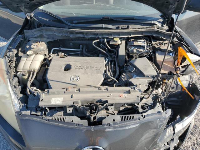 JM1BL1SF2A1277364 - 2010 MAZDA 3 I BLACK photo 11