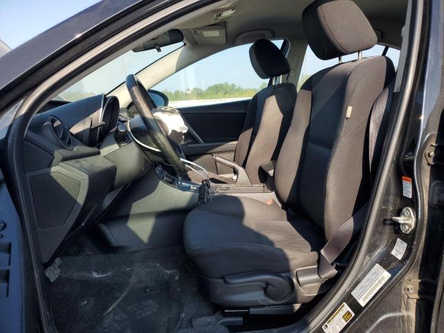 JM1BL1SF2A1277364 - 2010 MAZDA 3 I BLACK photo 7