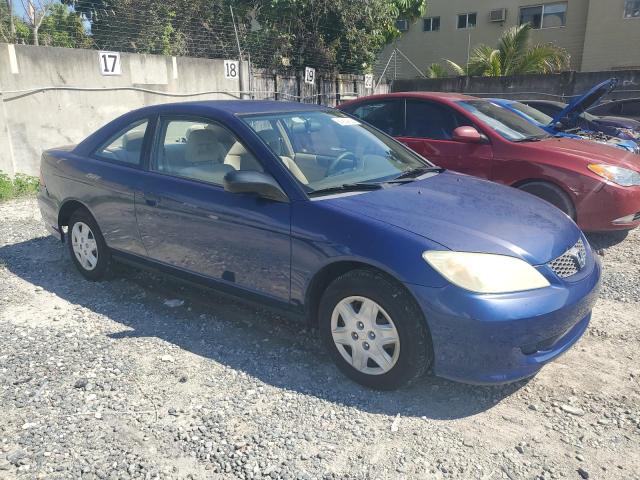 1HGEM221X4L074317 - 2004 HONDA CIVIC DX VP Mavi foto 4