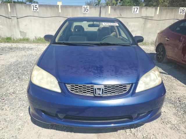 1HGEM221X4L074317 - 2004 HONDA CIVIC DX VP Mavi foto 5