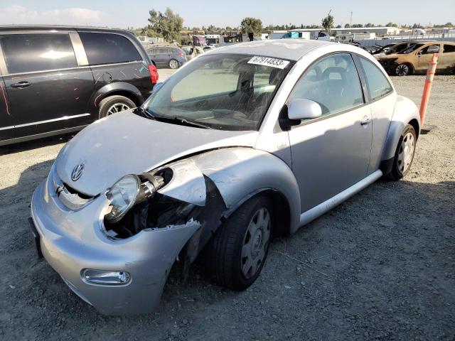 3VWBA21C5XM425213 - 1999 VOLKSWAGEN NEW BEETLE GL SILVER photo 1