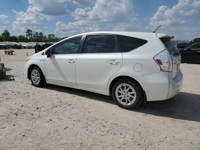 JTDZN3EU6D3237540 - 2013 TOYOTA PRIUS V WHITE photo 2