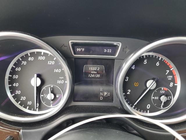 4JGDA5HB3EA377419 - 2014 MERCEDES-BENZ ML 350 4MATIC WHITE photo 9