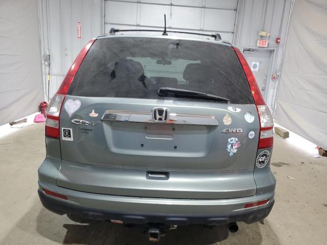 5J6RE4H55BL035385 - 2011 HONDA CR-V EX BLUE photo 6