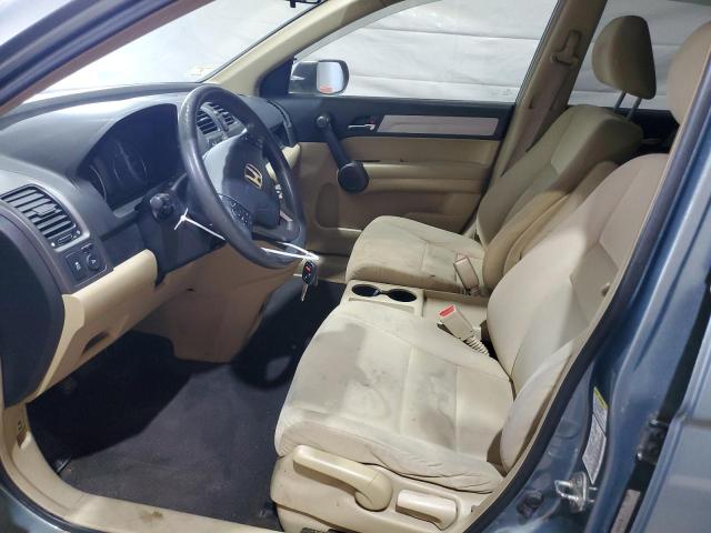 5J6RE4H55BL035385 - 2011 HONDA CR-V EX BLUE photo 7