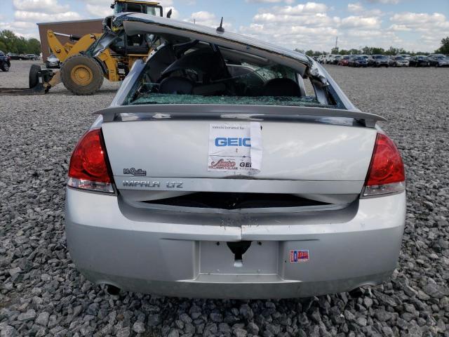 2G1WC5E33D1196875 - 2013 CHEVROLET IMPALA LTZ SILVER photo 6