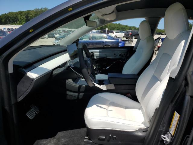 7SAYGDEF0NF538955 - 2022 TESLA MODEL Y GRAY photo 7