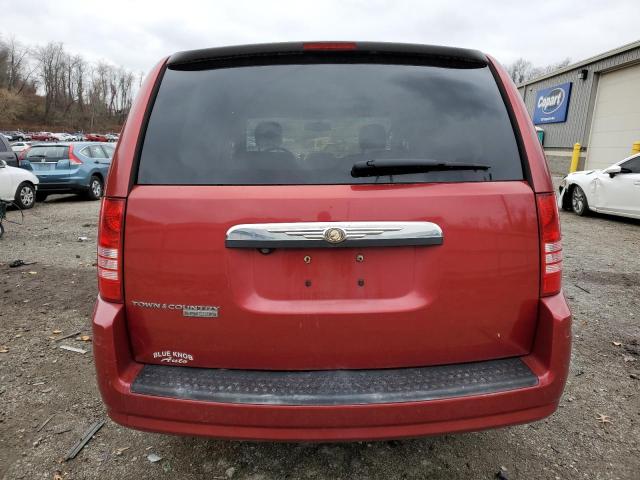 2A8HR54P18R760428 - 2008 CHRYSLER TOWN & COU TOURING 红色 照片 6